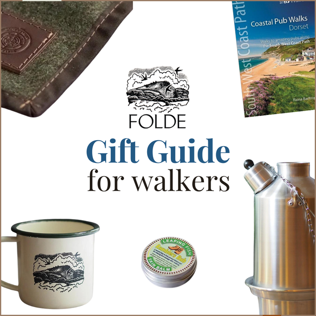 Christmas gifts for walkers FOLDE Dorset